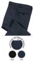 Liberty Trouser, Navy w/ 1/2" Royal Blue Stripe