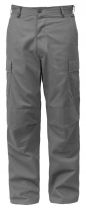 Grey Poly/Cotton BDU Pants