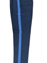 NJ DOC BDU Pocket Trouser w/ French Blue Stripe, Ripstop