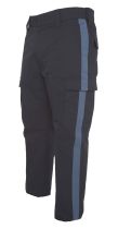 Reflex Poly/Cotton Ripstop NJ  Cargo Pants with French Blue Stripe