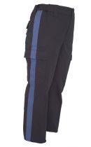 Reflex Women's Poly/Cotton Rip Stop NJ Cargo Pant w/ French Blue Stripe