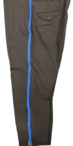 Philadelphia Police Motor Breeches, Dark Navy with Royal Blue Braid, Custom Made to Measure Sizing