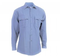 Elbeco TexTrop2 Long Sleeve Shirt- Light Blue with zipper