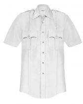 Elbeco Paragon Plus Short Sleeve Shirt- White