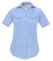 Elbeco Ladies Short Sleeve Paragon Plus Shirt- Blue