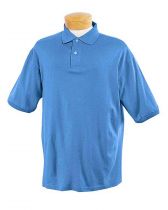 Short Sleeve Polo with Spot Shield (Light Colors)
