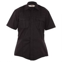 Elbeco Tek Twill Short Sleeve Shirt- Black