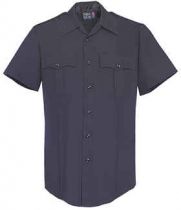 Flying Cross 100% Polyester Short Sleeve Command Shirt- Navy
