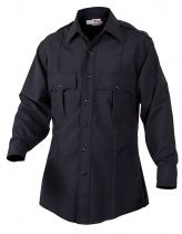 Elbeco Distinction Long Sleeve Shirt, Poly/Wool