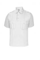 Elbeco Ufx Short Sleeve Uniform Polo, WHITE
