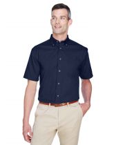 Twill Short Sleeve Shirt with Stain Release