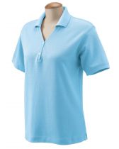 Ladies Pima Pique Short Sleeve Polo