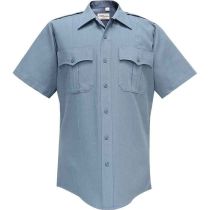 Fechheimer Poly/Rayon Short Sleeve Deluxe Tropical Shirt