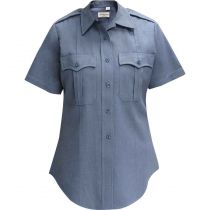 Ladies Poly/Rayon Deluxe Short Sleeve Shirt