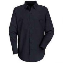 RedKap Long Sleeve Wrinkle Resistant Cotton Work Shirt