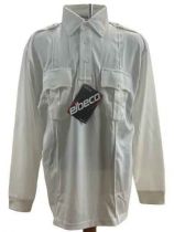 Elbeco UFX White Long Sleeve Uniform Polo