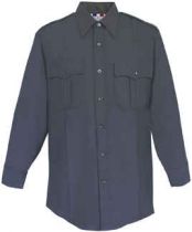 Flying Cross Women's Long Sleeve Poly/Rayon Shirt, LAPD Navy