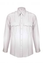 Elbeco TexTrop2 Long Sleeve Shirt with Zipper, White