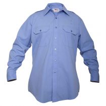 Elbeco Responder Long Sleeve Shirt, MENS, Phila Police PPD (White and Light Blue)