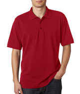 UltraClub Men's Basic Piqu Polo Shirt