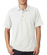 UltraClub Men's Basic Blended Pique Polo