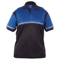 Elbeco UFX Ultra-Light Color Block Short Sleeve Polo, 2-Tone