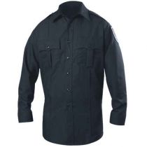 Long Sleeve Zippered Polyester Shirt, by Blauer