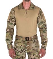 Men's MultiCam Defender 1/4 Zip Shirt, by First Tactical