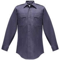 Flying Cross Poly/Cotton Long Sleeve Shirt - Midnight Navy