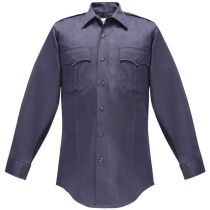 Flying Cross Poly/Cotton Long Sleeve Shirt - Midnight Navy