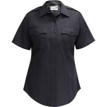Command Poly Women's Short Sleeve Shirt W/ Zipper