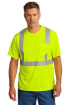 Hi Visibility Mesh T-Shirt, CornerStone ANSI 107 Class 2 Tee