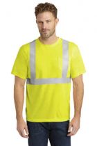 Hi-Visibility Safety T-Shirt, ANSI 107 Class 2 Safety Shirt