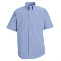 Men's Executive Short Sleeve Button Down Solid Shirt