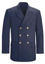 Flying Cross Double Breasted 100% Polyester 6-Button Front Blousecoat