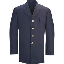 Flying Cross Single-Breasted Polyester/ Wool Dress Coat