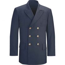 Polyester Double Breasted Dress Coat with 8 Button Front, Flying Cross