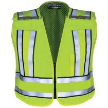 Hi Viz Reflective Vest w/ Navy Band