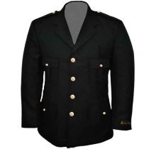 Mens 32" Hip Length Single Breasted Dress Coat, by Anchor
