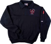 Game Firefighters Canvas Collar Work Shirt