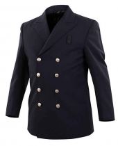 Elbeco Luxury Prestige Wool-Blend 3-Button Double Breasted Blousecoat