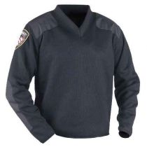 Blauer Fleece-Lined V-neck Sweater