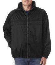 Adult Hooded Zip-Front Pack-Away Jacket