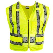 Reflexite Zip-Front Safety Vest, by Blauer