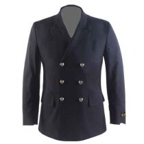 Mens 32" Hip Length Double Breasted Dress Coat, by Anchor
