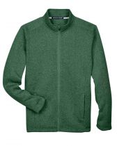 Men's Full-Zip Sweater Fleece Jacket, by Devon & Jones