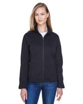Ladies Full-Zip Sweater Fleece Jacket, by Devon & Jones