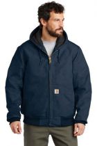 Carhartt Quilted-Flannel-Lined Duck Active Jacket