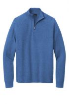 Cotton Stretch Quarter-Zip Sweater by Brooks Brothers