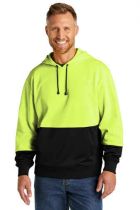 Enhanced Visibility Fleece Pullover Hoodie, Hi-Vis